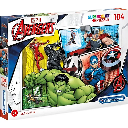 The Avengers 104Teile
