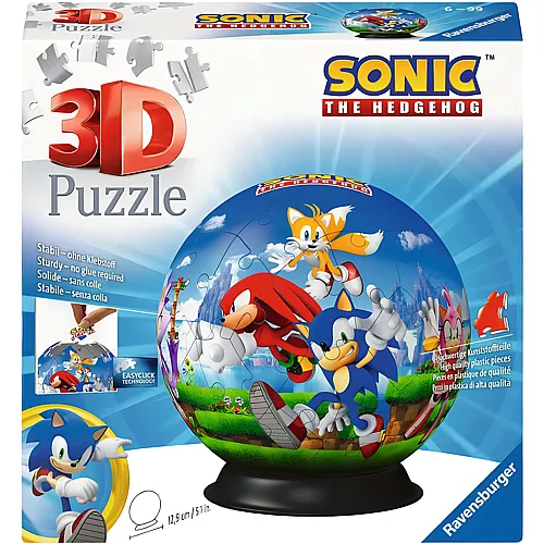 Ravensburger Puzzle Ball: Sonic the Hedgehog (72Teile)