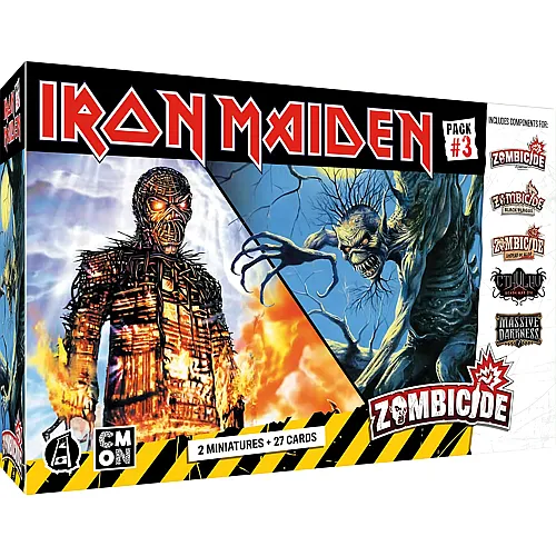 CMON Zombicide Iron Maiden Pack #3 - Board Games - Franz�sisch