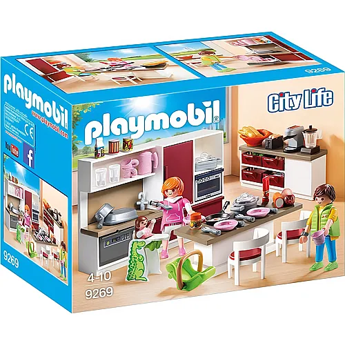 PLAYMOBIL City Life Grosse Familienkche (9269)