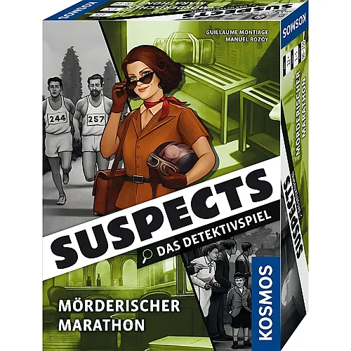 Kosmos Suspects - M�rderischer Marathon, Das Detektivspiel