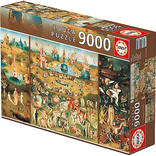 Educa Puzzle The garden of earthly delights (9000Teile)