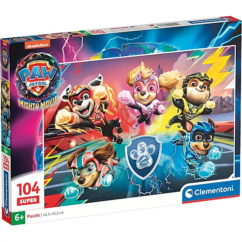 Paw Patrol The Mighty Movie - 104 Teile