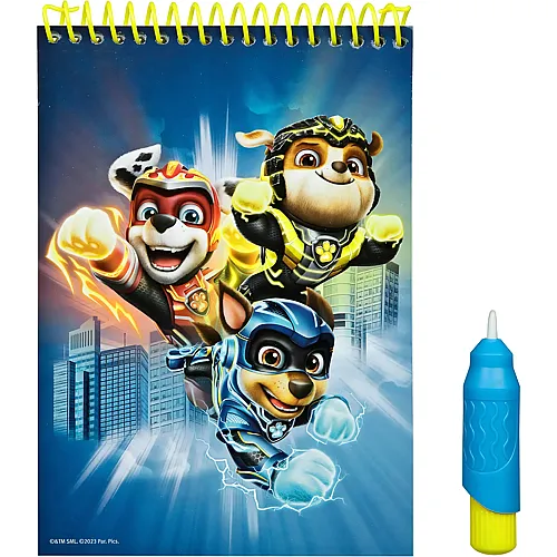 Undercover Paw Patrol Zauberhaftes Wasser-Malbuch