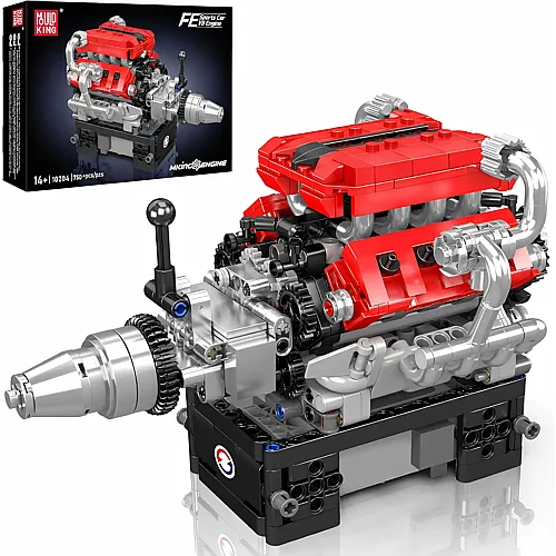 Mould King Engines V8 Motor 10204
