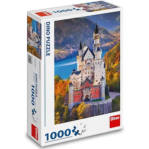 Dino Puzzle Schloss Neuschwanstein - 1000 Teile