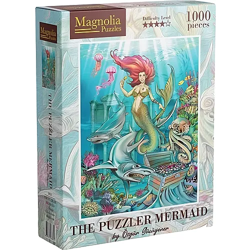 Magnolia Puzzle The Puzzler Mermaid (1000Teile)