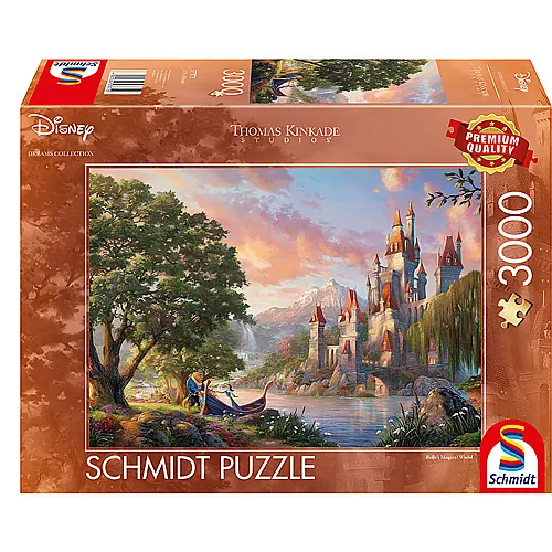 Schmidt Puzzle Thomas Kinkade Belle's Magical World (3000Teile)