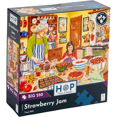 HOP - House of Puzzles Erdbeermarmelade (250Teile)