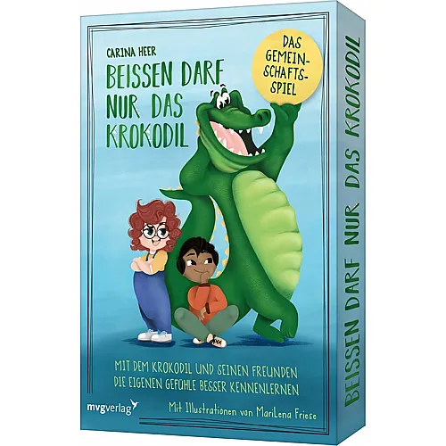 Riva Bei�en darf nur das Krokodil Kartenspiel