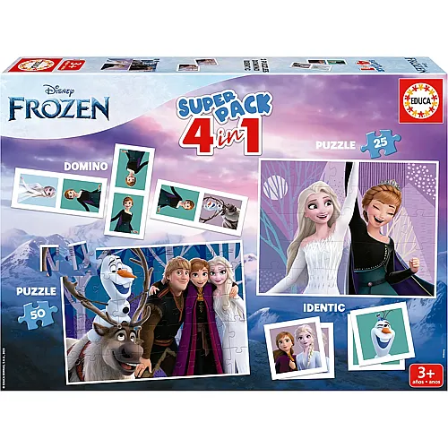 Educa Die Eisk�nigin Superpack 4in1