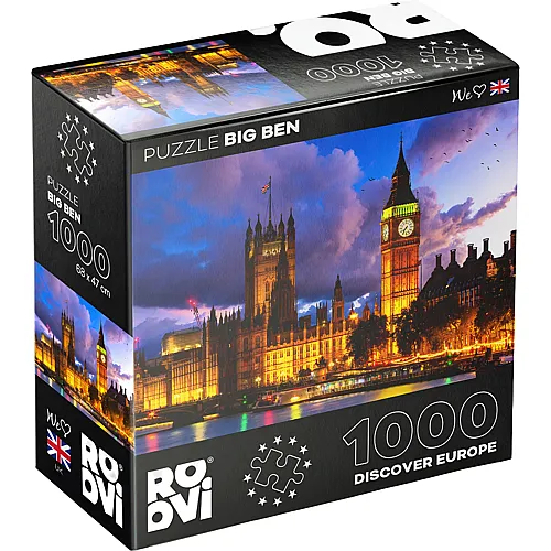 Big Ben, London, UK 1000Teile