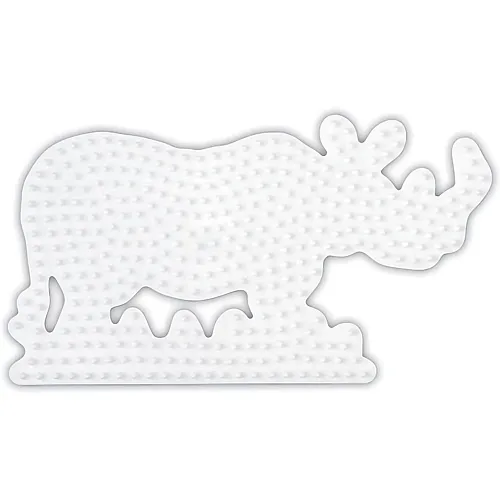 Hama Midi B�gelperlen Steckplatte Nashorn