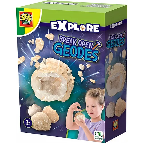 SES Explore Geoden aufbrechen