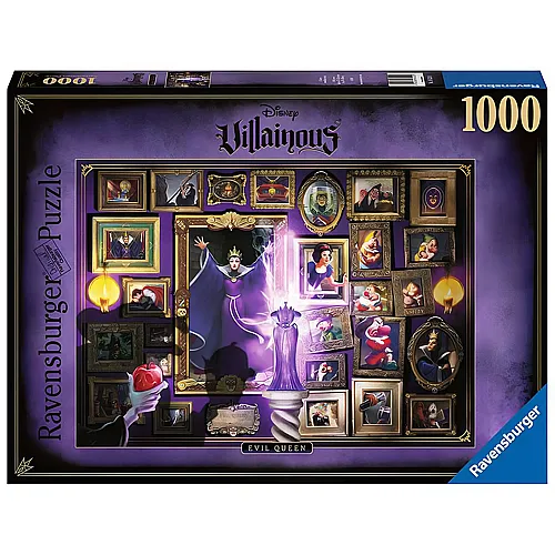 Ravensburger Puzzle Villainous Evil Queen (1000Teile)