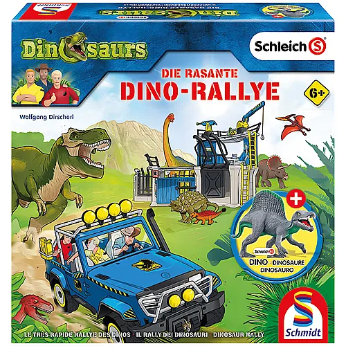 Schmidt Spiele Schleich Die rasante Dino-Rallye (mult)