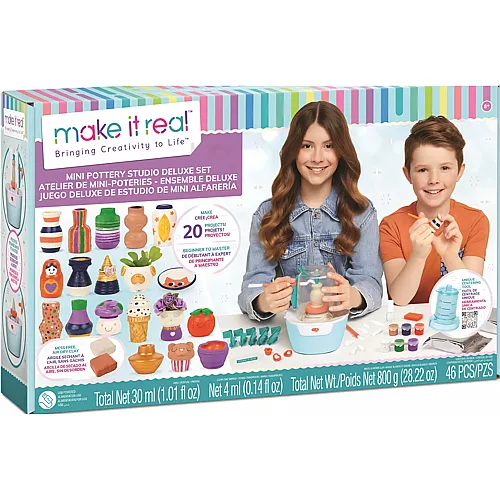 Make It Real Mini T�pferstudio Deluxe Set