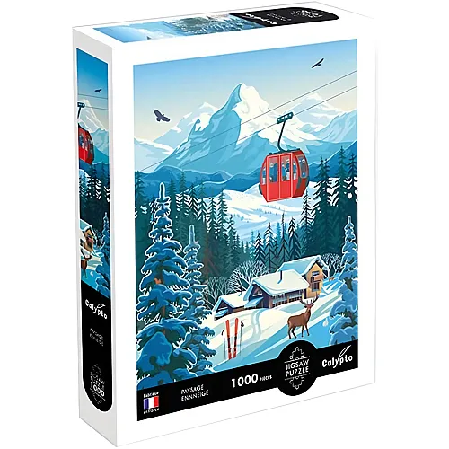 Calypto Puzzle Winterlandschaft - 1000 Teile