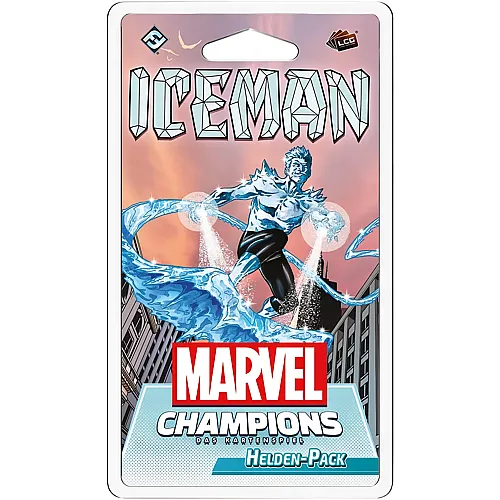 Fantasy Flight Games Marvel Champions: LCG � Iceman, Helden-Erweiterung, Expertenspiel, Kartenspiel, 1-4 Spieler, Ab 12+ Jahren, 45-90