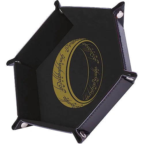 Epic Forge Piste DE Des Lotr Yellowring 19x19cm Cuir ET Velours (ml)