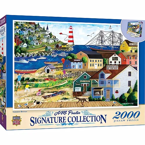 Master Pieces Puzzle Signature Collection Summer Breeze - 2000 Teile