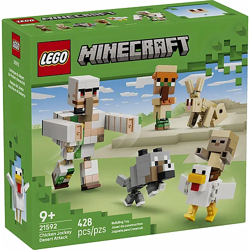 LEGO Minecraft Angriff des H�hnerreiters in der W�ste (21592)