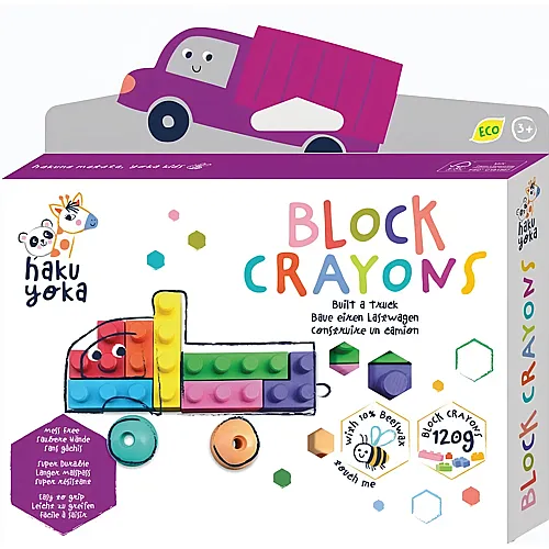 Block-Wachsmalkreiden LKW
