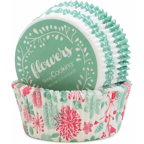 ScrapCooking Muffinf�rmchen Flowers - 36 Teile