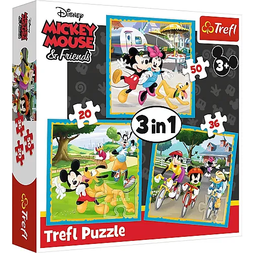 3in1 - Mickey Mouse & Friends - 20 Teile