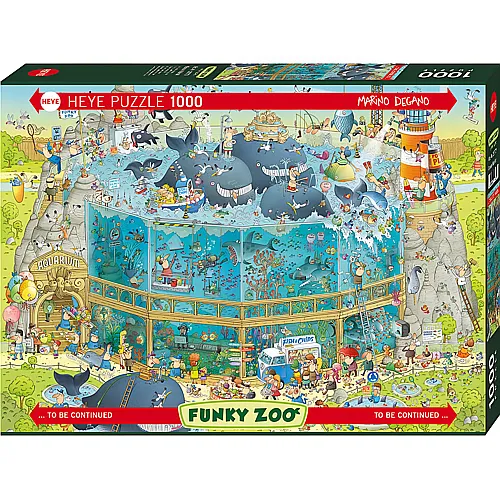 HEYE Funky Zoo Ocean Habitat (1000Teile)