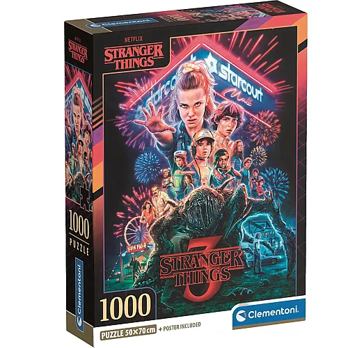 Stranger Things S03 1000Teile