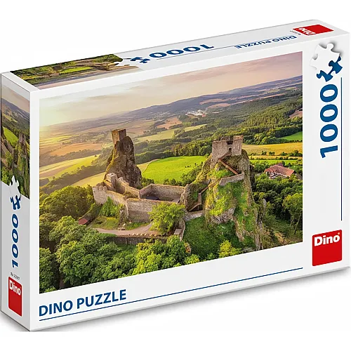 Ruine der Burg Trosky 1000Teile