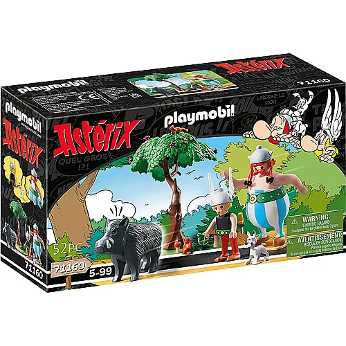 PLAYMOBIL Asterix Wildschweinjagd (71160)