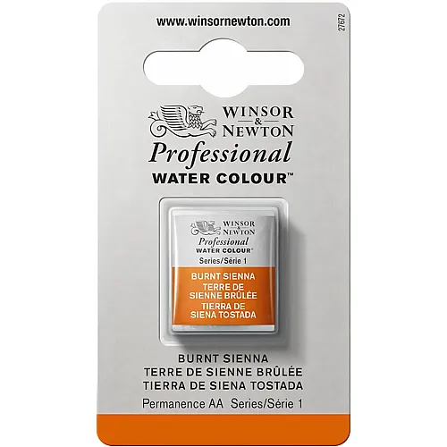 Winsor & Newton W&n Prof. Water Colour 1/2 N�pfchen Siena Gebrannt