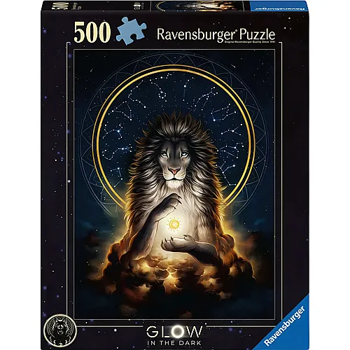 Ravensburger Puzzle Leuchtender L�we (500Teile)