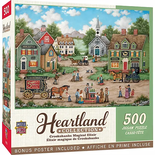 Master Pieces Puzzle Heartland Collection Crookshanks magisches Elixier - 500 Teile