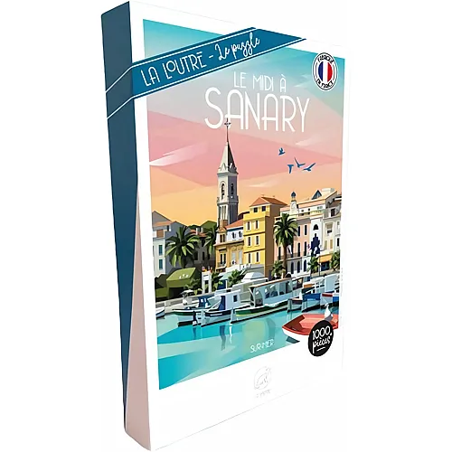 La Loutre Puzzle Mittag in Sanary - 1000 Teile