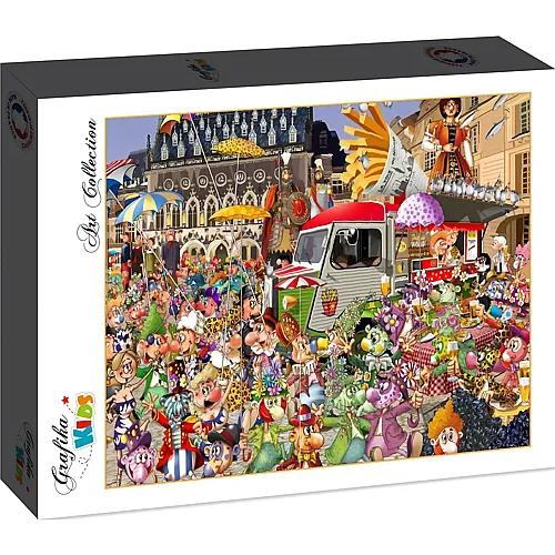 Grafika Puzzle Art Collection Grafika Kids The Lille Braderie - 12 Teile