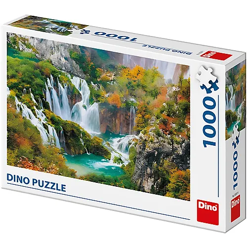 Dino Puzzle Nationalpark Plitvicer Seen - 1000 Teile