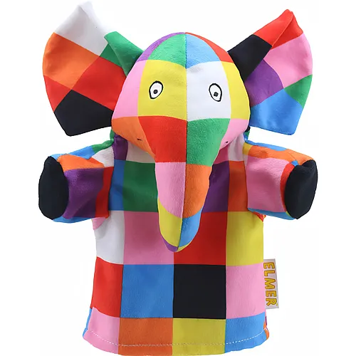 Handpuppe Elmer - 30 cm