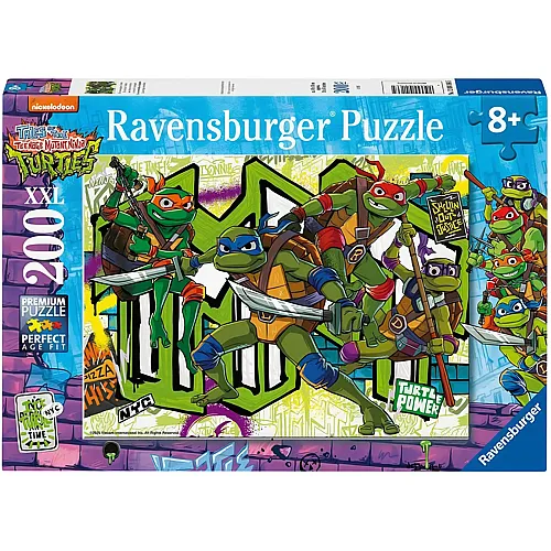 Die unbesiegbaren Turtles - 200 Teile