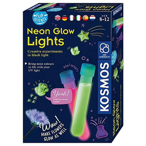 Kosmos Neon-Leuchten
