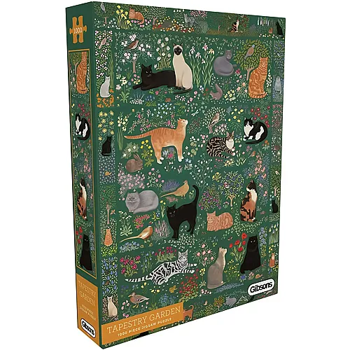 Gibsons Puzzle Tapestry Garden - 1000 Teile