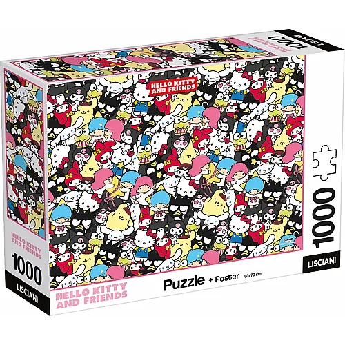 Hello Kitty and Friends - 1000 pi�ces