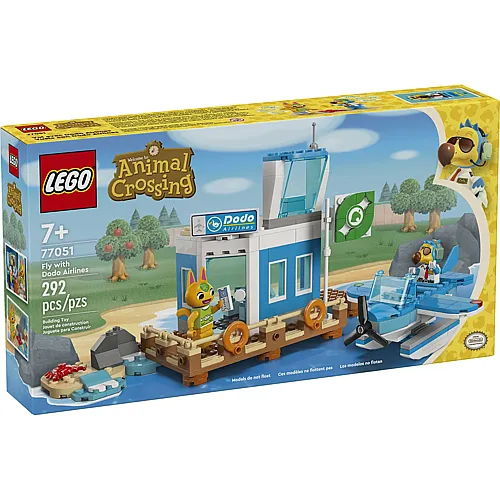 LEGO Animal Crossing Flieg mit Dodo Airlines (77051)