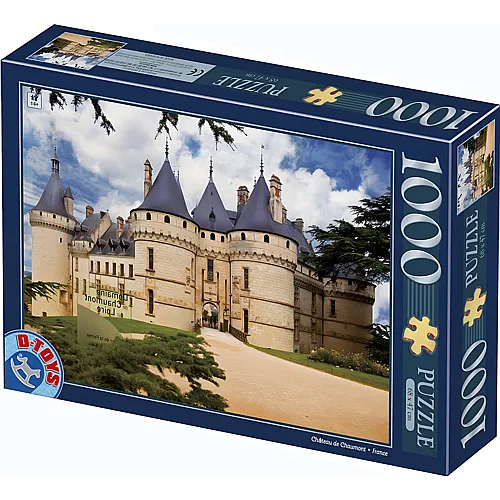 DToys Puzzle Chaumont Castle - 1000 Teile