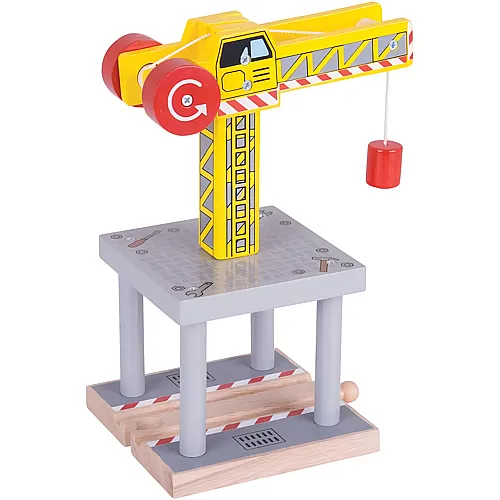 Bigjigs Holzschienen � Kran