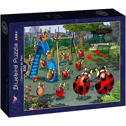 Bluebird Puzzle Fran�ois Ruyer Coccinelles au Parc - 500 Teile