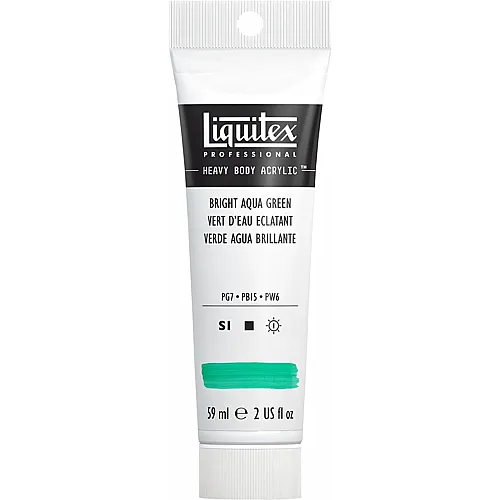 Liquitex Lqx Prof. Heavy Body Acrylfarbe 59ml Tube Aquagr�n Leuchtend