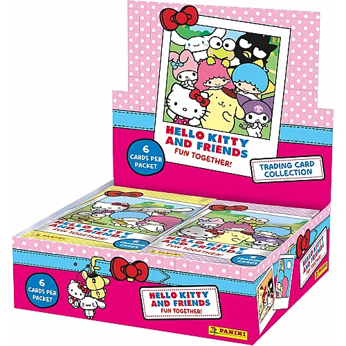 Panini Hello Kitty & Friends Trading Cards Box mit 24 Hüllen Premium